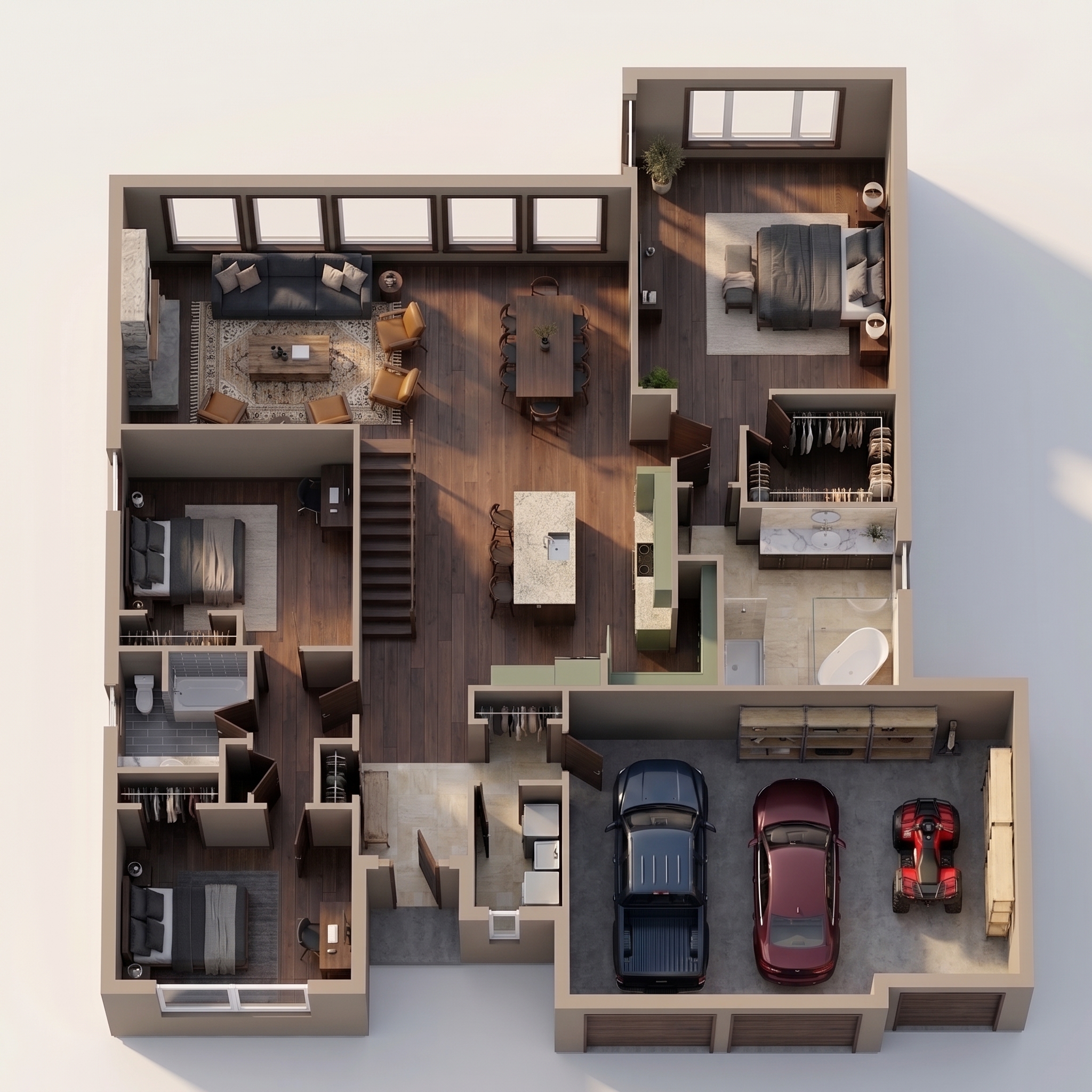 White Pine Cutaway 2 - Executive Estate Edition